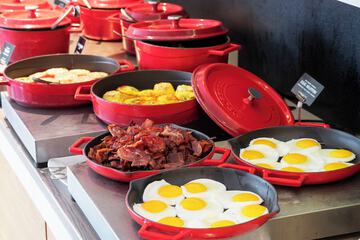 Breakfast area