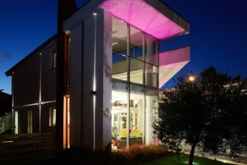 Front of property - evening/night