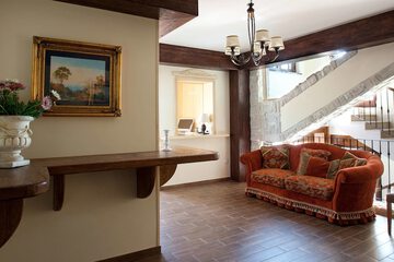 Lobby sitting area