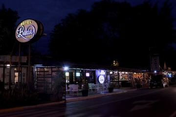 Front of property - evening/night