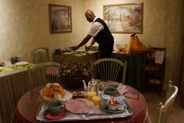 Breakfast area