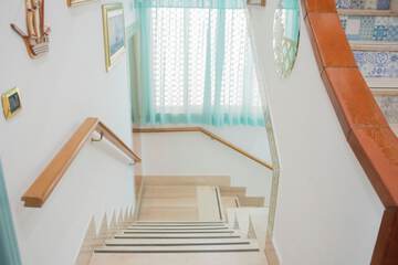 Handrails in stairways