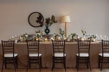 Indoor wedding