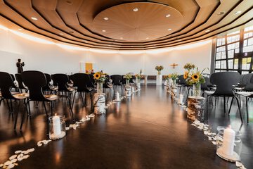 Indoor wedding