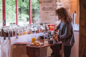 Breakfast buffet
