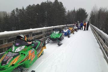 Snowmobiling