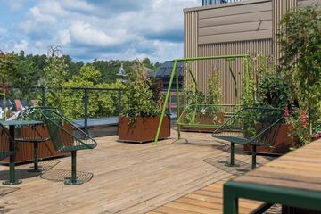 Rooftop terrace