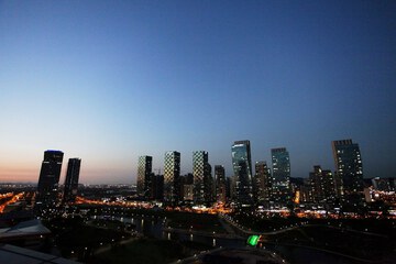 City view from property