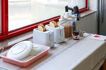 Breakfast area