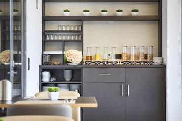 Breakfast area