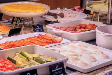 Breakfast buffet