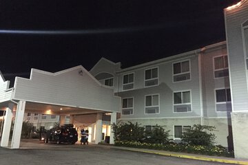 Front of property - evening/night