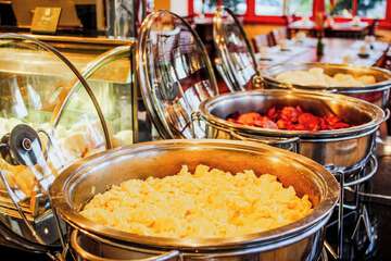 Breakfast buffet