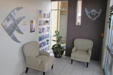 Lobby sitting area