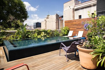 Rooftop pool