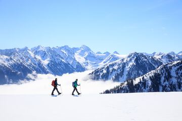 Snowshoeing
