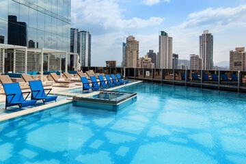 Rooftop pool