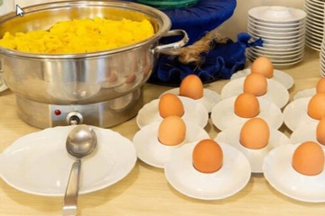 Breakfast buffet