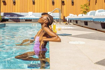 Rooftop pool