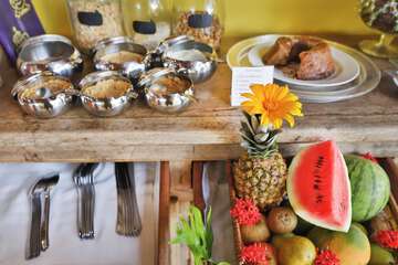 Breakfast buffet