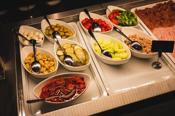 Breakfast buffet