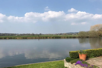 outside