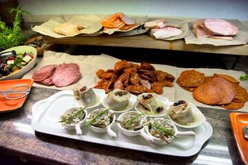 Breakfast area