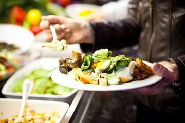 Breakfast buffet