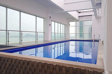 Rooftop pool