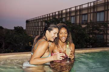 Rooftop pool
