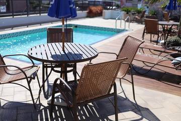 Rooftop pool