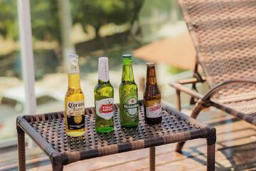 Poolside bar