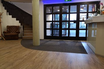 Interior entrance