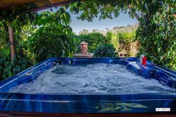 Private spa tub