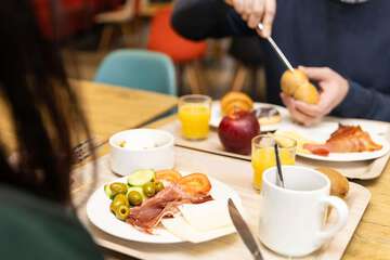 Breakfast area