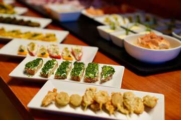 Breakfast buffet