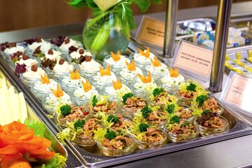 Breakfast buffet