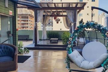 Rooftop pool