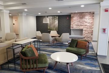 Lobby sitting area