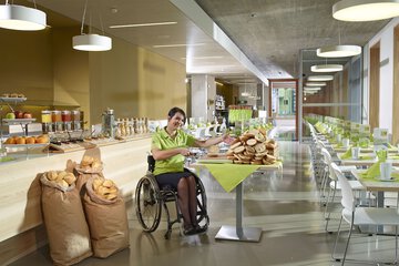 Breakfast area