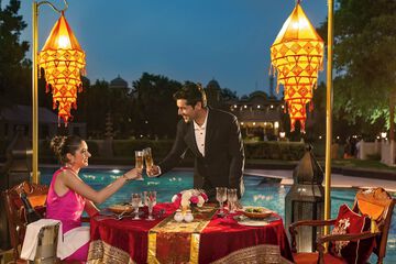 Couples dining