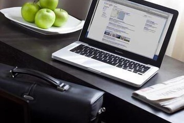 In-room business center