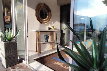 Interior entrance