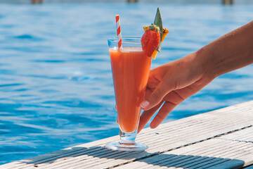 Poolside bar