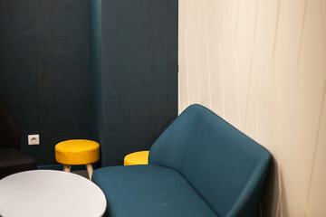 Lobby sitting area