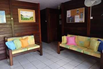 Lobby sitting area