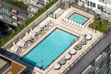 Rooftop pool