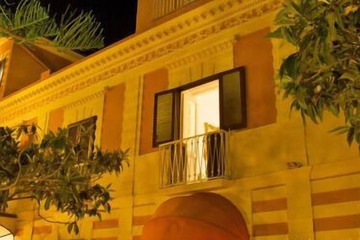 Front of property - evening/night