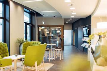 Lobby sitting area