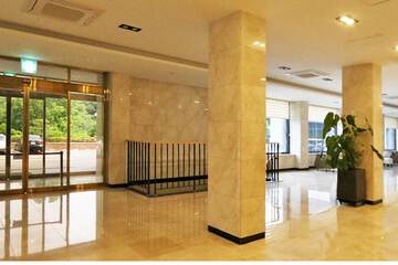Interior entrance